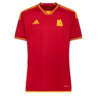 Camiseta AS Roma Paulo Dybala #21 Primera Equipación para mujer 2023-24 manga corta